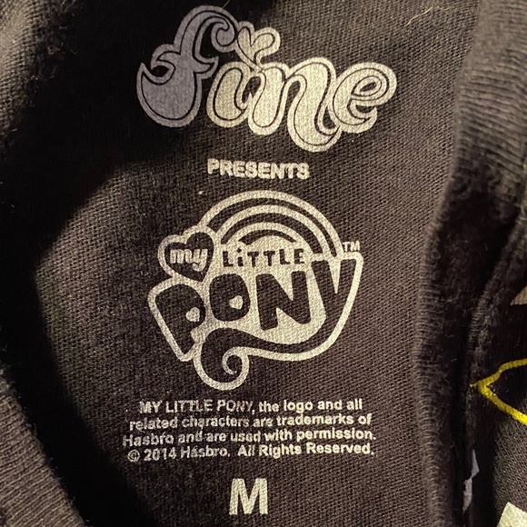 My Little Pony Black Tee - Picture 3 of 3